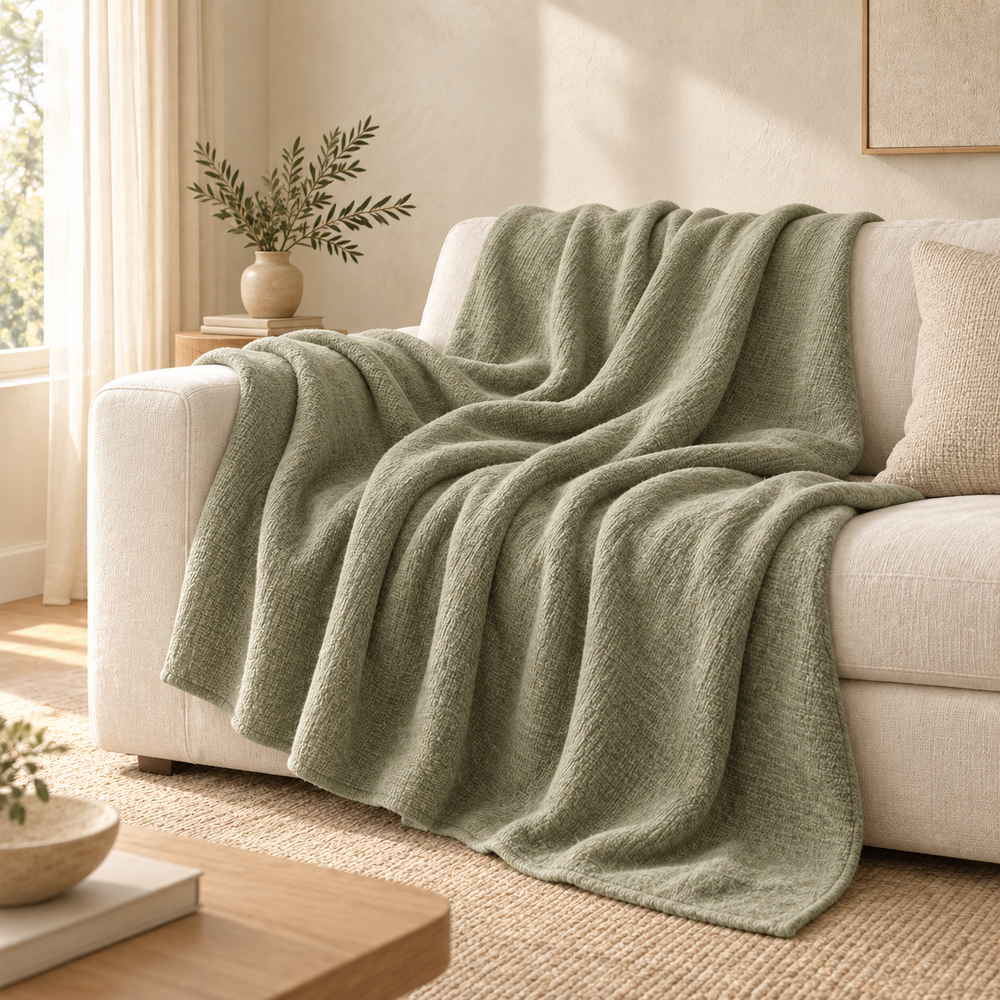 Nestovare Cove Textured Throw