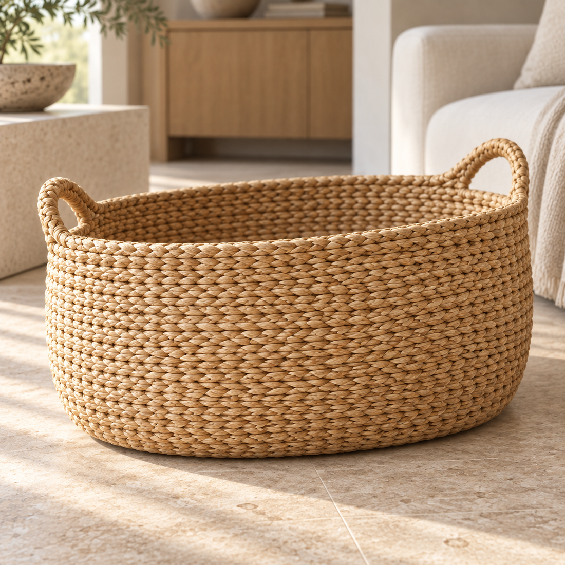 Nestovare Loom Woven Basket