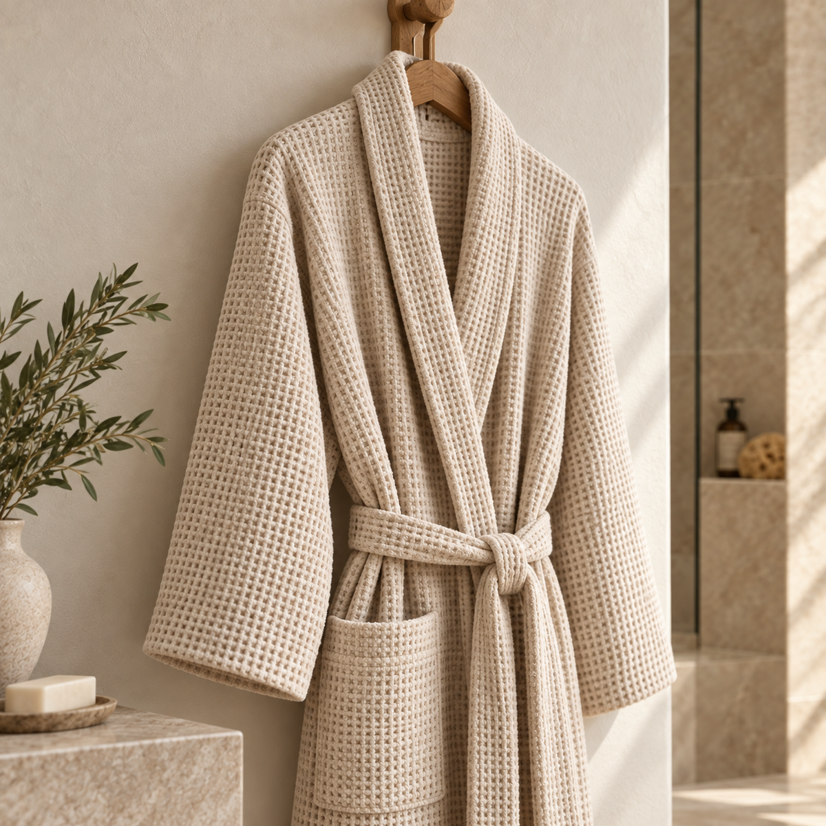 Nestovare Welle Waffle Robe