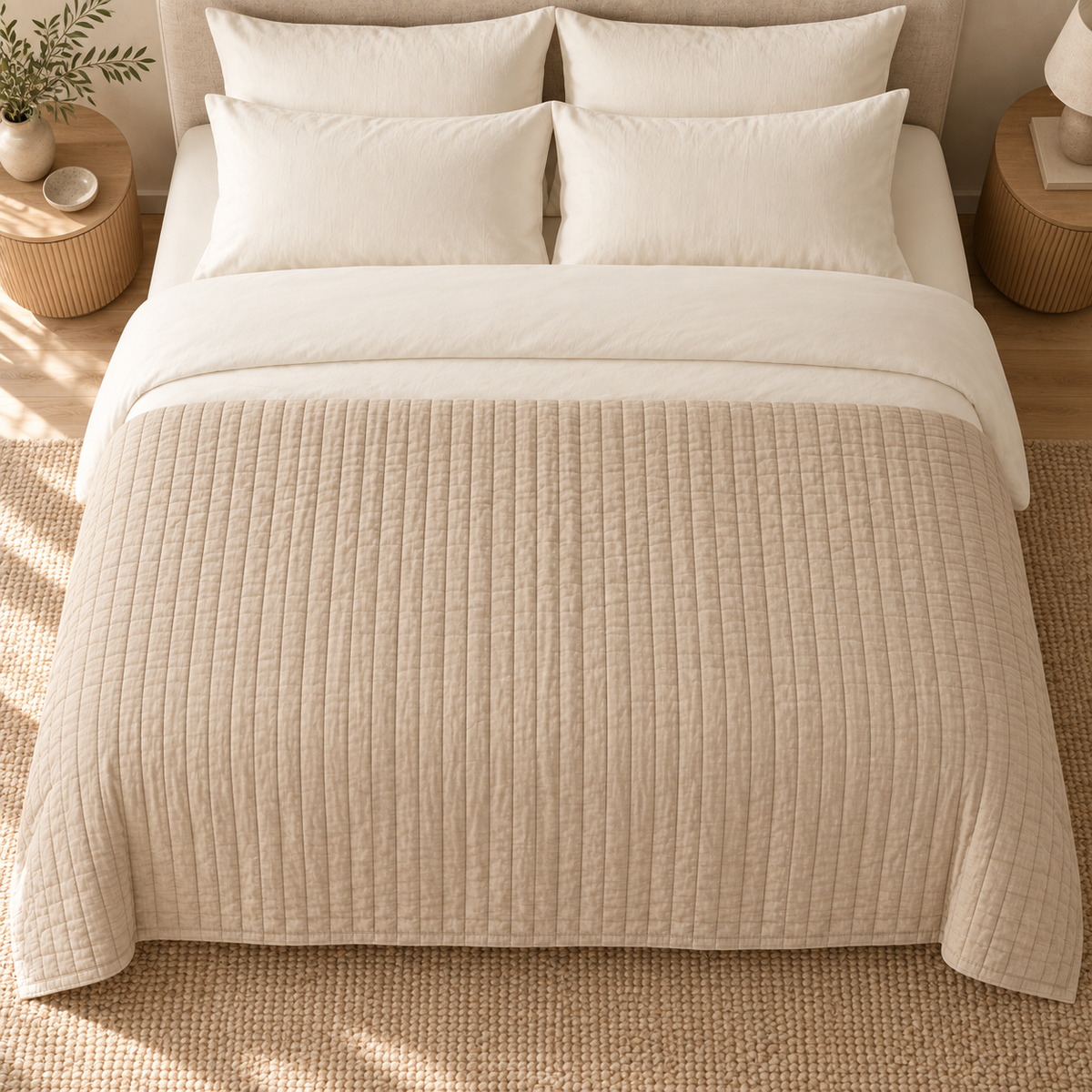 Nestovare Soma Quilted Coverlet