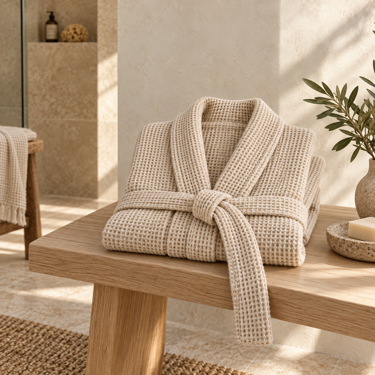Nestovare Welle Waffle Robe
